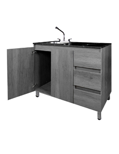 Cocina Integral Completa Premium CLAVEL Con Tarja