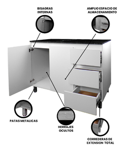Imagen de Cocina Integral Completa Premium GARDENIA