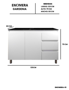 Cocina Integral Completa Premium GARDENIA - tienda en línea
