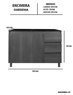 Cocina Integral Completa Premium GARDENIA - Decomobil