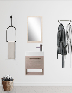 Gabinete De Baño Para Lavabo Flotante Minimalista ALYS en internet