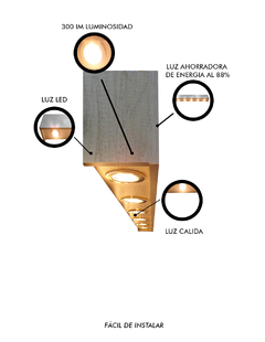 Imagen de Lampara De Interiores Con Cubrefoco Decorativo WIDAD