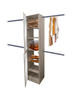 Imagen de Closet Ropero Con Espejo Moderno Minimalista MILDRED