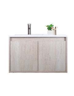 Gabinete De Baño RODRIGO Con Lavabo Y Llave Minimalista. en internet