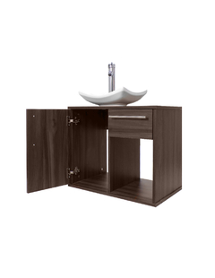 Gabinete Para Baño Con Lavamanos Y Monomando MILORI Con Puerta Y Cajón - comprar en línea