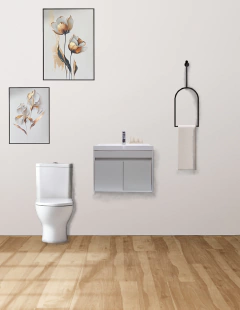 Imagen de Gabinete Flotante Para Baño Mariam Con Lavabo Y Monomando
