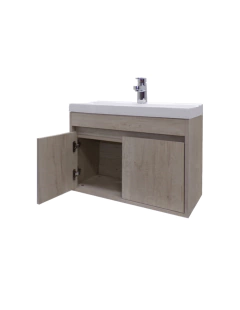 Gabinete Flotante Para Baño Mariam Con Lavabo Y Monomando - tienda en línea