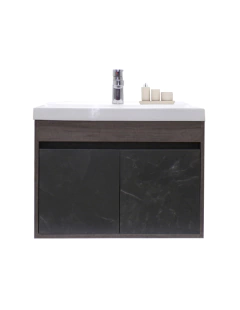 Gabinete Flotante Para Baño Mariam Con Lavabo Y Monomando - Decomobil