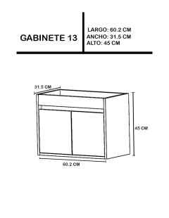 Gabinete Flotante Para Baño Mariam Con Lavabo Y Monomando - Decomobil