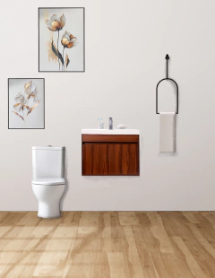 Gabinete Flotante Para Baño Mariam Con Lavabo Y Monomando en internet