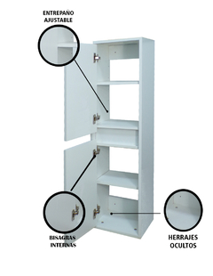 Gabinete Organizador Para Baño Genovesa en internet
