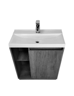 Mueble Gabinete Para Baño LUCCA Con Lavabo Minimalista - Decomobil