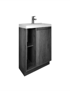 Imagen de Mueble Gabinete Para Baño LUCCA Con Lavabo Minimalista