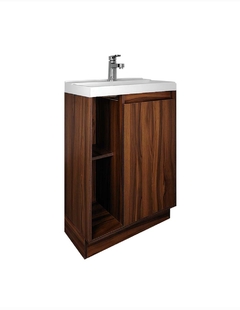 Mueble Gabinete Para Baño LUCCA Con Lavabo Minimalista - Decomobil