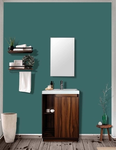 Mueble Gabinete Para Baño LUCCA Con Lavabo Minimalista - comprar en línea