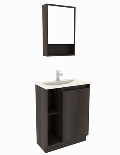 Combo Gabinete De Baño MADRID Y Botiquín Con Espejo - comprar en línea