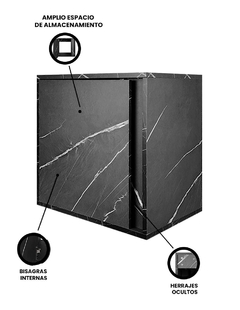Gabinete Para Baño AARON Minimalista Sin Ovalin Ni Llave - comprar en línea