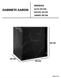 Gabinete Para Baño AARON Minimalista Sin Ovalin Ni Llave - tienda en línea