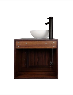 Gabinete Para Baño MIA Con Ovalin Y Llave Minimalista - Decomobil