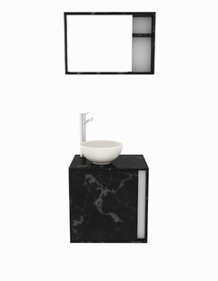 Combo Gabinete Para Baño TORONTO Y Botiquín Con Espejo - comprar en línea