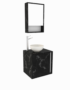 Combo Gabinete De Baño CAIRO Y Botiquín Con Espejo - comprar en línea