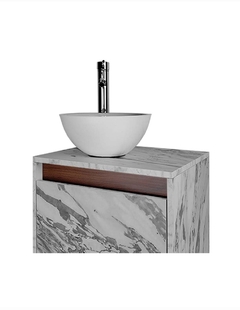 Imagen de Gabinete Para Baño PHÍA Con Lavabo Y Llave Minimalista