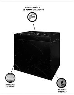 Imagen de Gabinete De Baño ADAM Minimalista Sin Ovalin Ni Llave