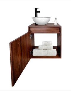 Gabinete Para Baño PHÍA Con Lavabo Y Llave Minimalista en internet