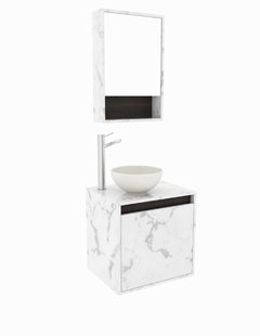 Combo Gabinete De Baño MOSCÚ Y Botiquín Con Espejo - tienda en línea