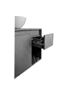Gabinete De Baño Con Lavabo CLAIRE Con Ovalin Minimalista - Decomobil