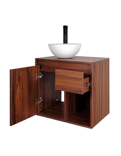 Gabinete De Baño Con Lavabo CLAIRE Con Ovalin Minimalista