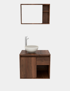 Combo Gabinete De Baño MÓNACO Y Botiquín Con Espejo - comprar en línea