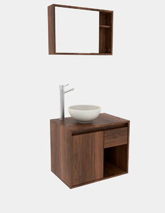 Combo Gabinete De Baño MÓNACO Y Botiquín Con Espejo