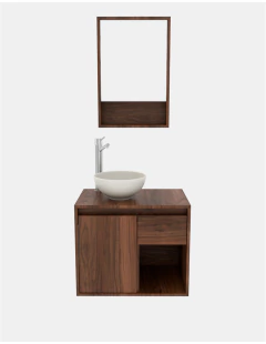 Combo Gabinete De Baño BERLÍN Y Botiquín Con Espejo