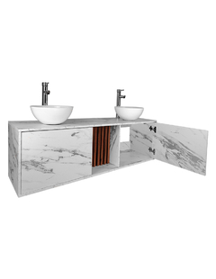 Mueble Para Baño APOLO Ovalin Y Monomando Dobles