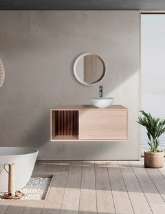 Imagen de Gabinete Para Baño HADES Con Ovalin Y Monomando