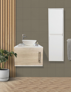 Combo de Gabinete Para Baño Con Ovalin y Monomando + Gabinete Organizador Levsha en internet