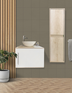 Combo de Gabinete Para Baño Con Ovalin y Monomando + Gabinete Organizador Levsha - comprar en línea