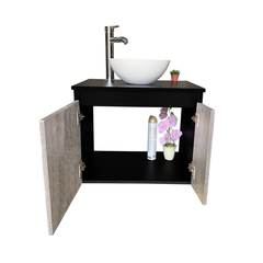 Mueble Gabinete para Baño con Lavamanos Y Monomando Ocean - Decomobil