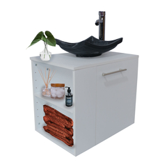 Gabinete Para Baño Con Lavamanos Y Monomando Izquierdo SUITYS