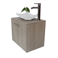 Imagen de Gabinete Para Baño Con Lavamanos Y Monomando Izquierdo SUITYS