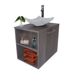 Gabinete Para Baño Con Lavamanos Y Monomando Izquierdo SUITYS