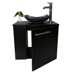 Gabinete Para Baño Con Lavamanos Y Monomando Izquierdo SUITYS