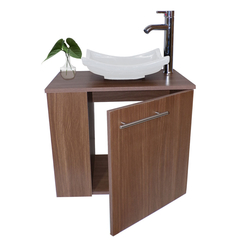 Gabinete Para Baño Con Lavamanos Y Monomando Izquierdo SUITYS - Decomobil