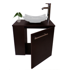 Imagen de Gabinete Para Baño Con Lavamanos Y Monomando Izquierdo SUITYS