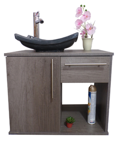 Gabinete De Baño Con Espejo Decorativo SOLEURA en internet