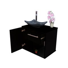 Gabinete Para Baño Con Lavamanos Y Monomando MILORI Con Puerta Y Cajón en internet