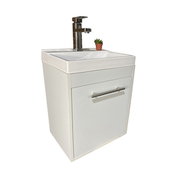 Gabinete Flotante Para Baño COCO Con Llave Monomando Y Lavamanos - comprar en línea