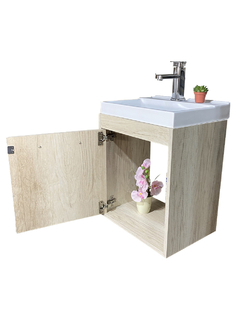 Gabinete Flotante Para Baño COCO Con Llave Monomando Y Lavamanos - tienda en línea