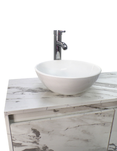 Imagen de Gabinete Para Baño Luxury Smooth Con Ovalin Y Monomando